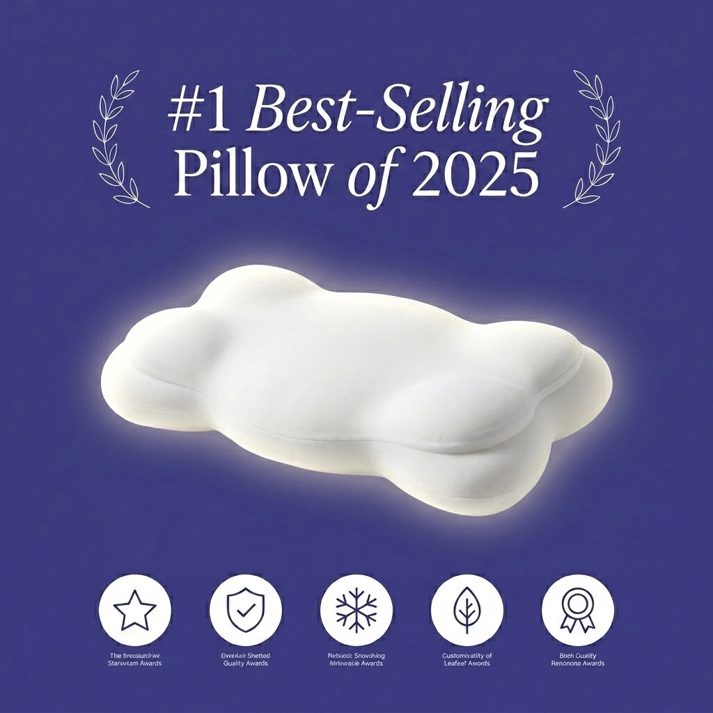 ComfortSleep cloud-soft bedding in a studio setting